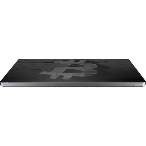Bitcoin Textured Logo Universal Laptop 13in (10.6 x 7.6in) Skin